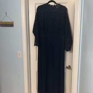 Navy blue lace Eloquii dress